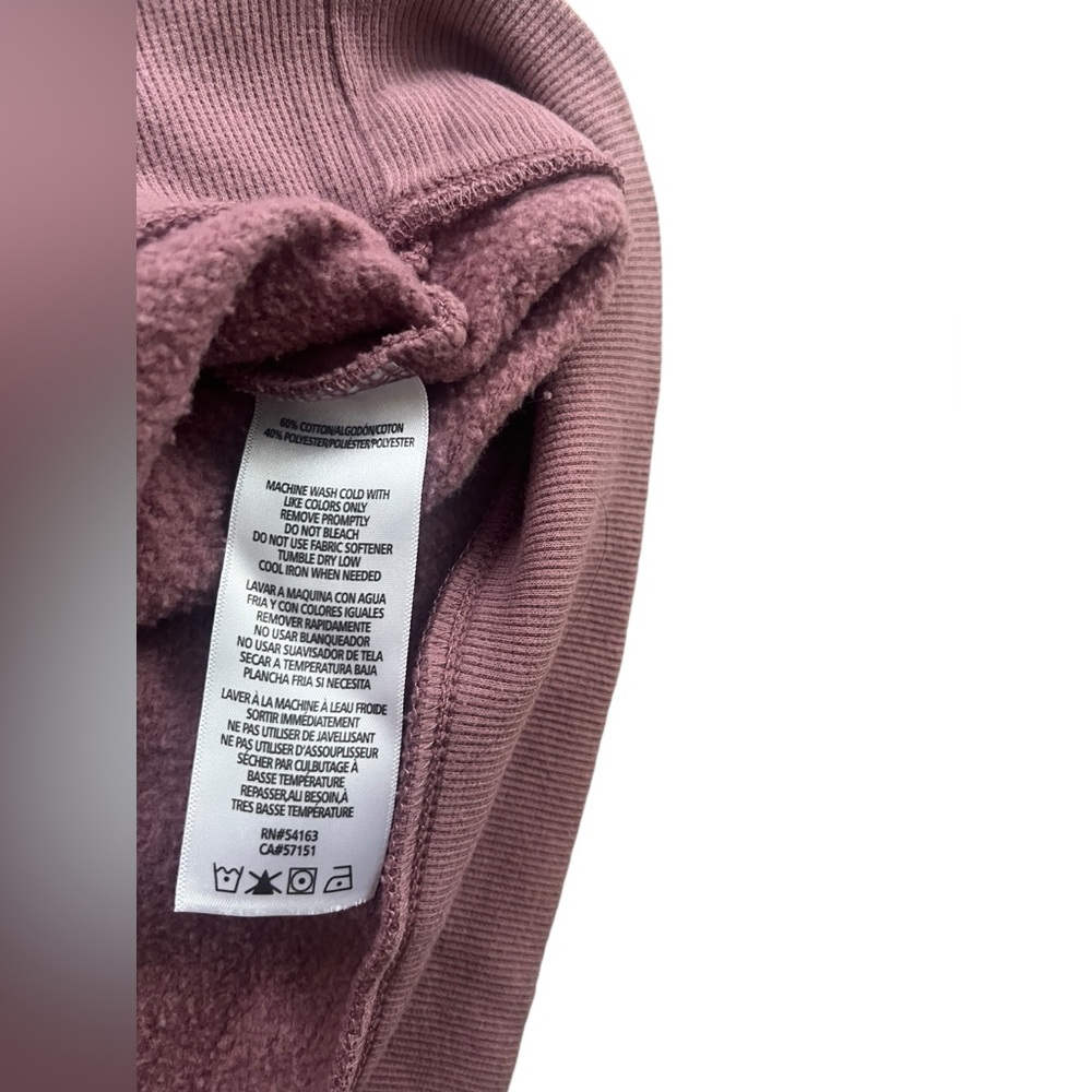 Calvin Klein Cropped Athleisure Performance Hoodie Sweatshirt XL Extra Large - Picture 2 of 7